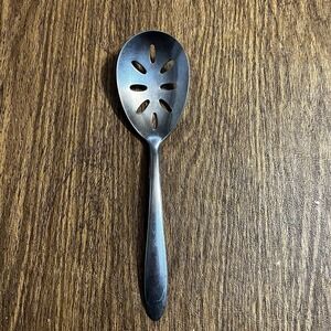 Imperial Stainless Steel Slotted Serving Spoon 9" Long‎ USA "8 slots